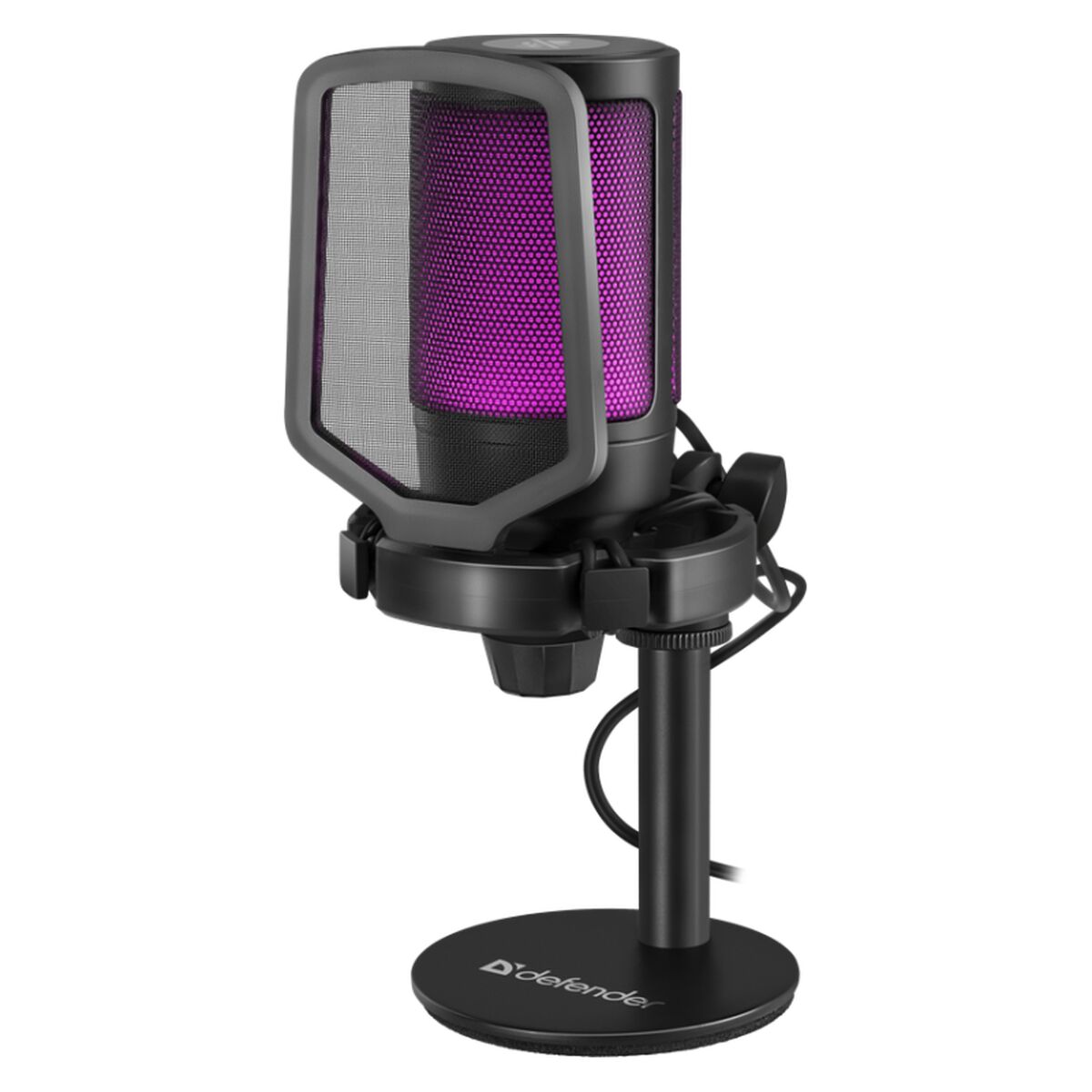 Microphone Defender IMPULSE GMC 600 RGB Noir