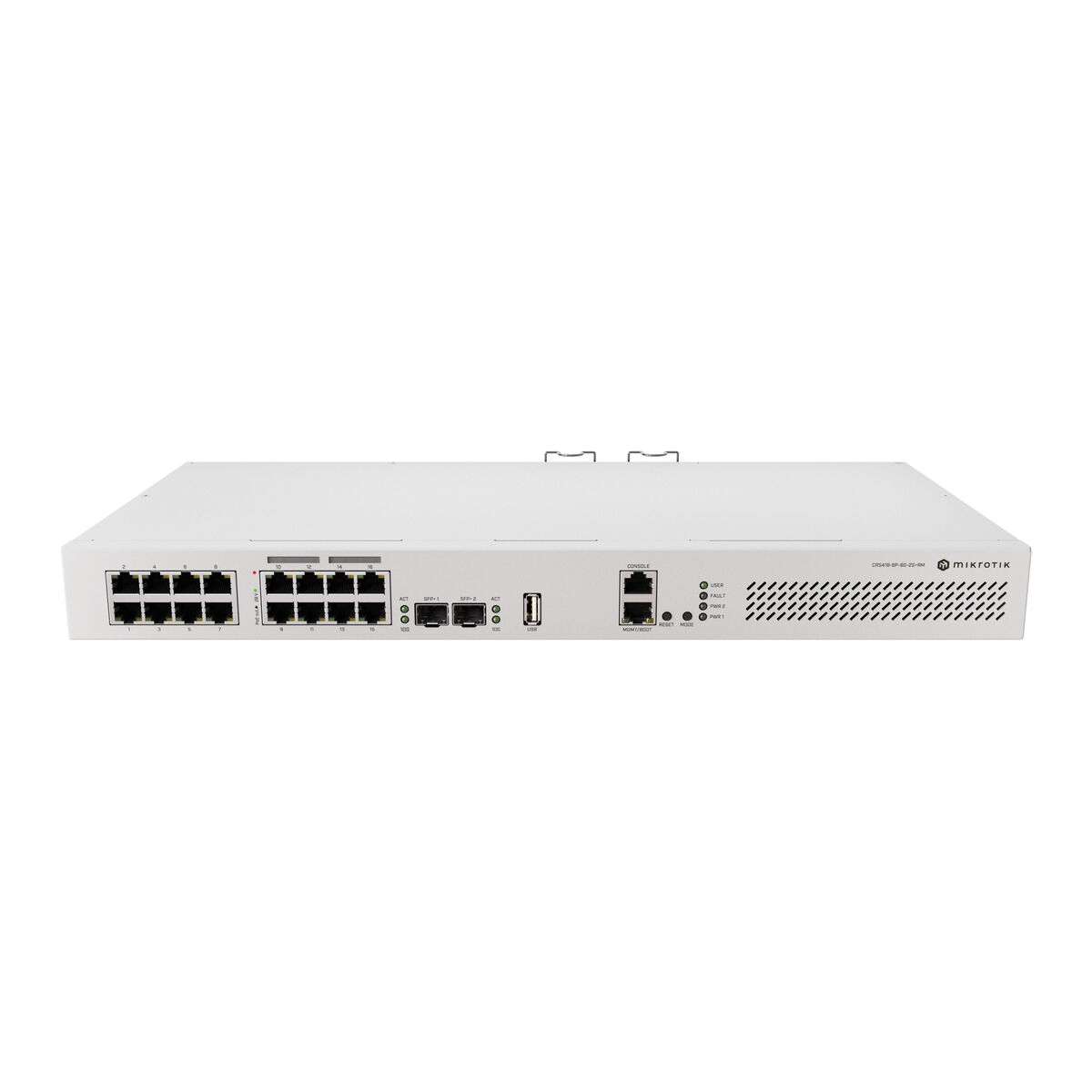 Afbeeldingen van Switch Mikrotik CRS418-8P-8G-2S+RM