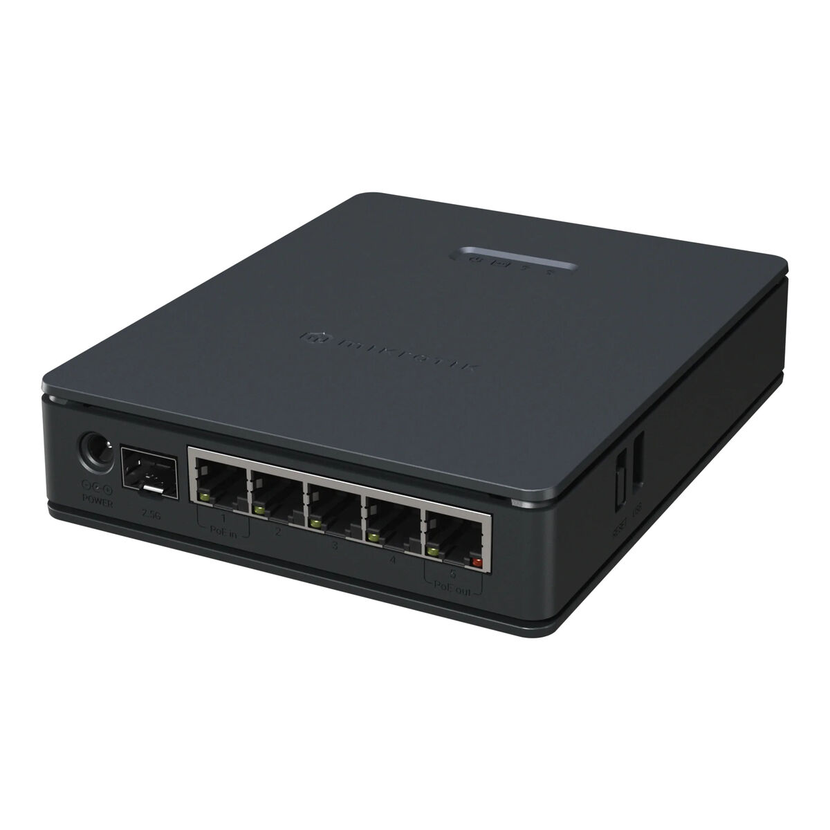 Bild von Router Mikrotik E62iUGS-2axD5axT Black USB 2.0 RJ45 PoE x 1 USB-A