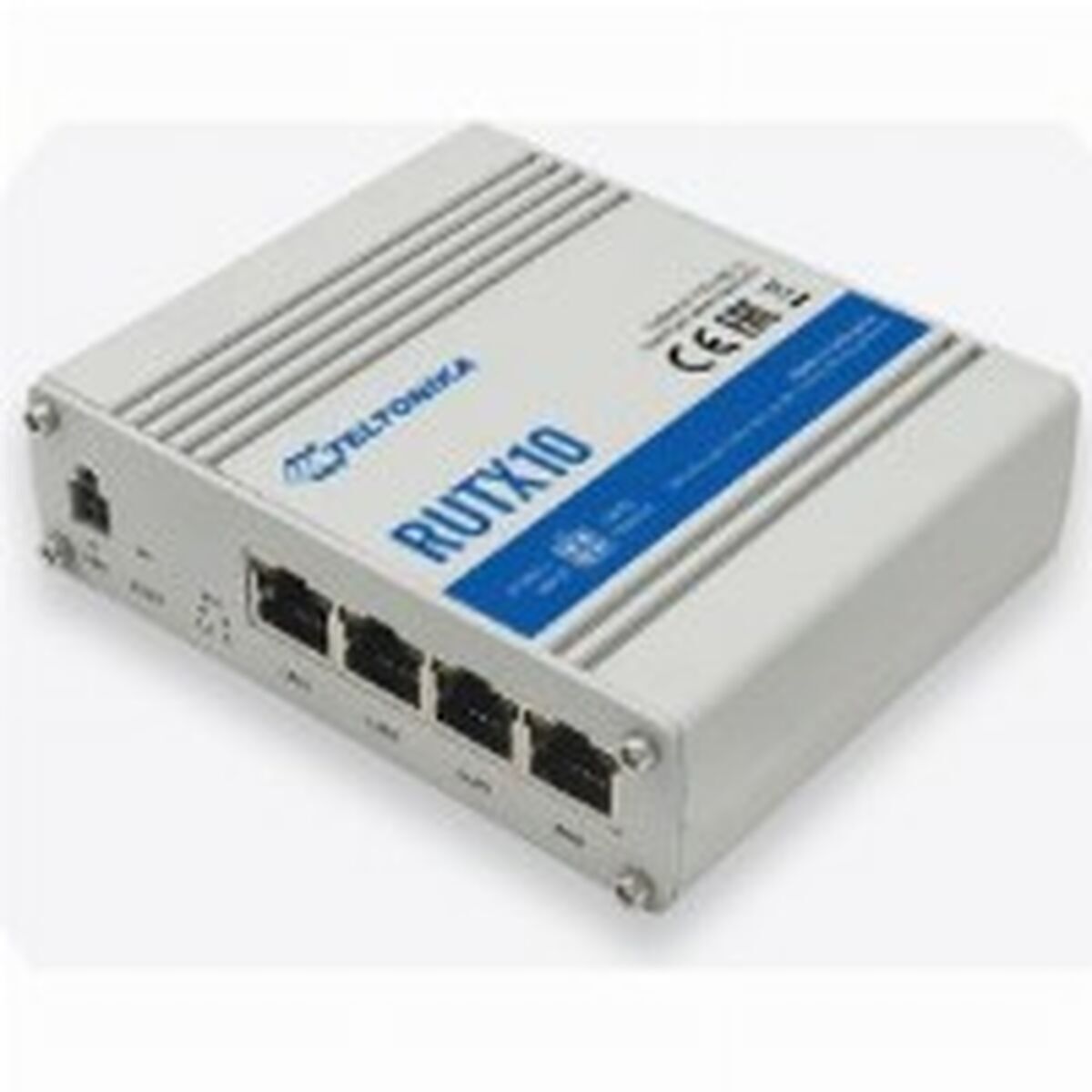 Obrazek Router Teltonika RUTX10 White Grey USB USB 2.0 RJ45 Ethernet LAN PoE x 1 Bluetooth Wi-Fi 5 GHz