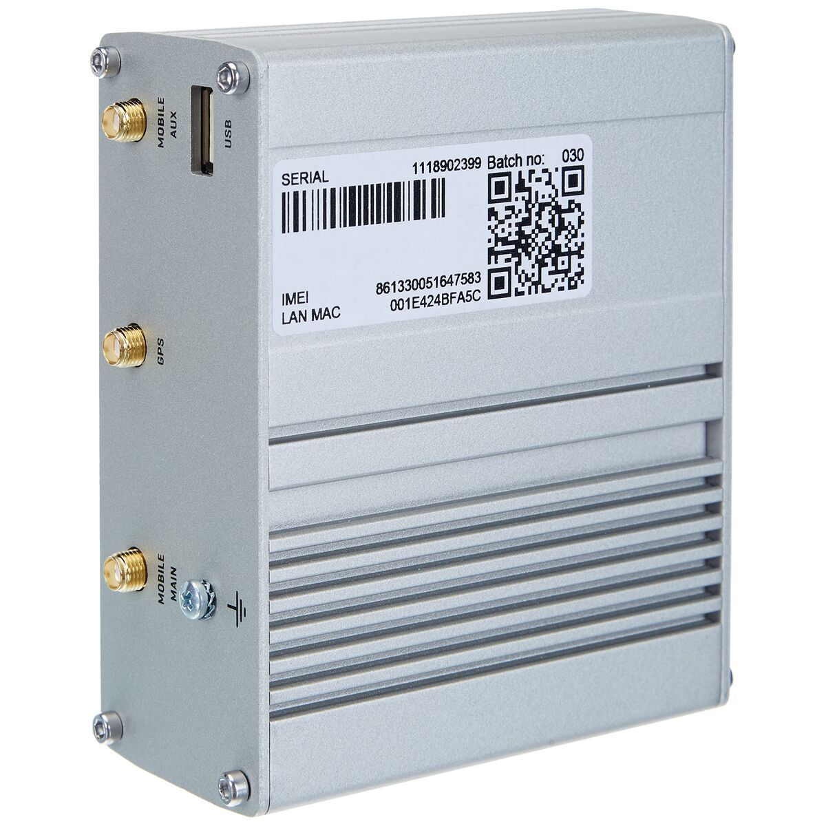 Picture of Router Teltonika RUTX09 White Aluminium USB 2.0 RJ45 Ethernet LAN USB x 3 USB x 1 Wi-Fi