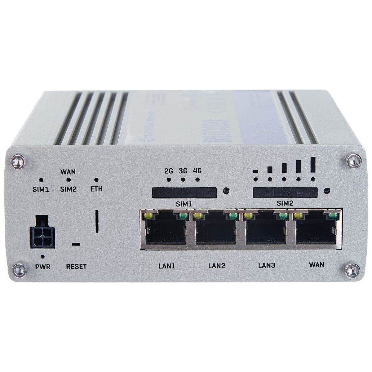 Picture of Router Teltonika RUTX09 White Aluminium USB 2.0 RJ45 Ethernet LAN USB x 3 USB x 1 Wi-Fi