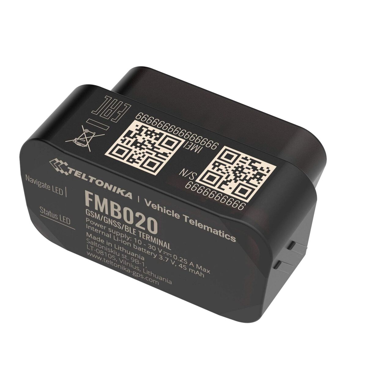 Picture of GPS locator Teltonika FMB020 Black