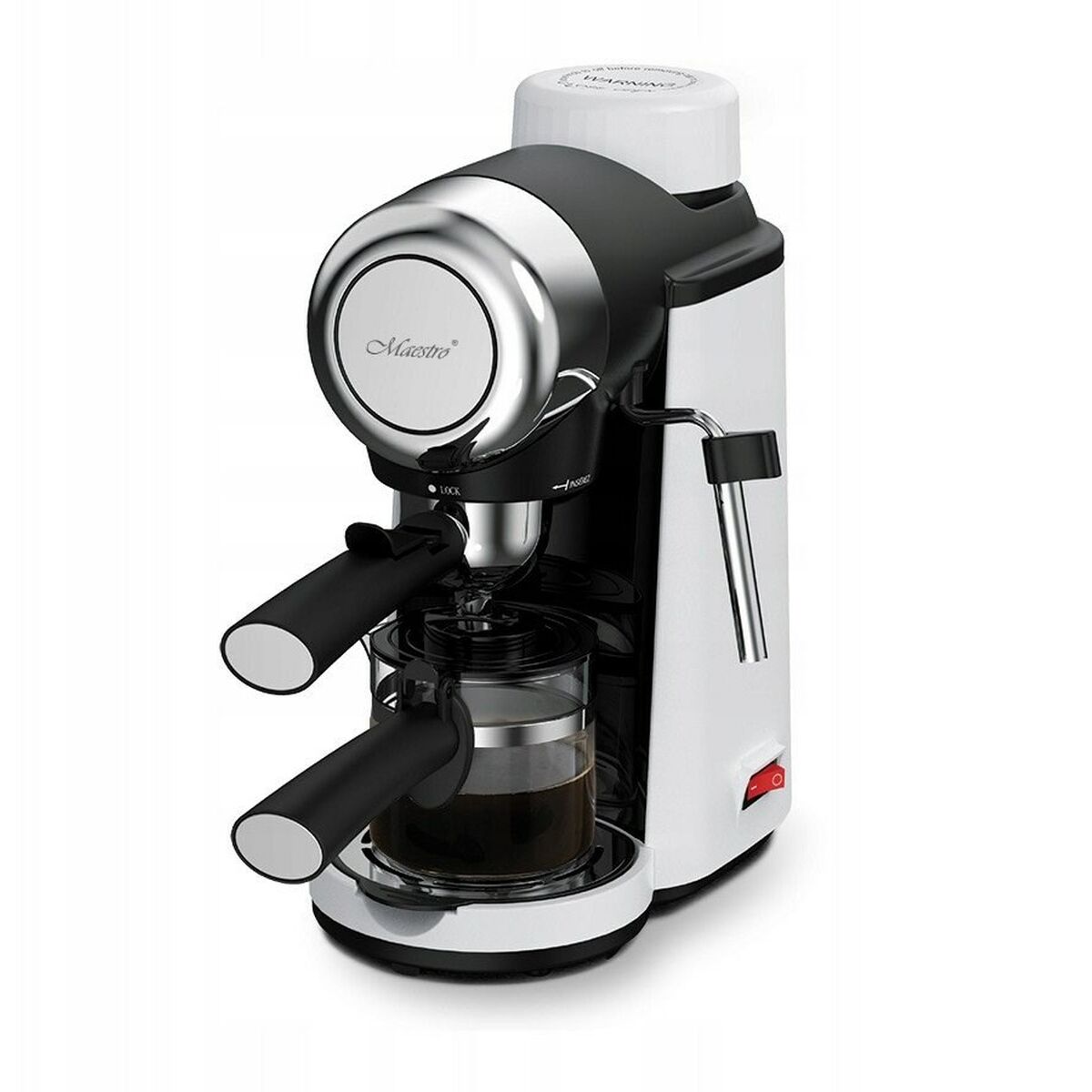 Cafétière électrique Feel Maestro MR-410 Noir Acier 800 W 250 ml