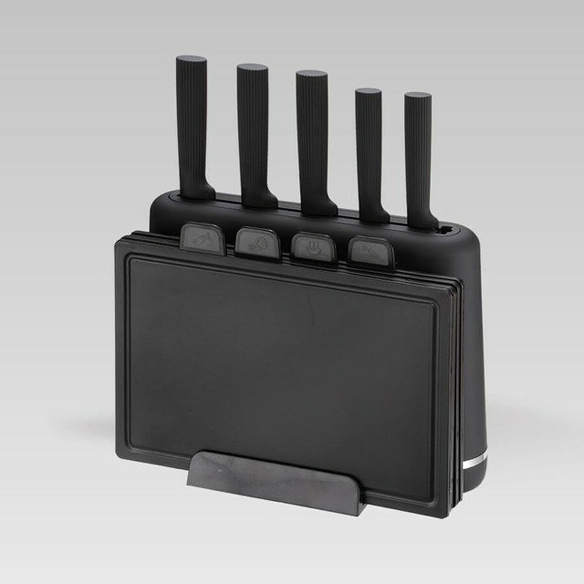 Image secondaire de Ensemble de couteaux de cuisine et support Feel Maestro MR-1412-BLACK