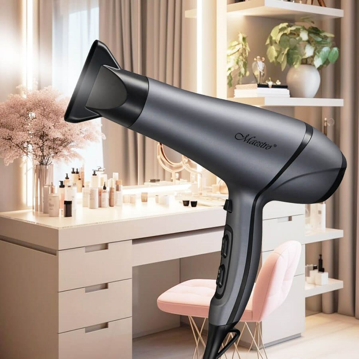Image secondaire de Sèche-cheveux Feel Maestro MR-215 Noir Graphite 2300 W