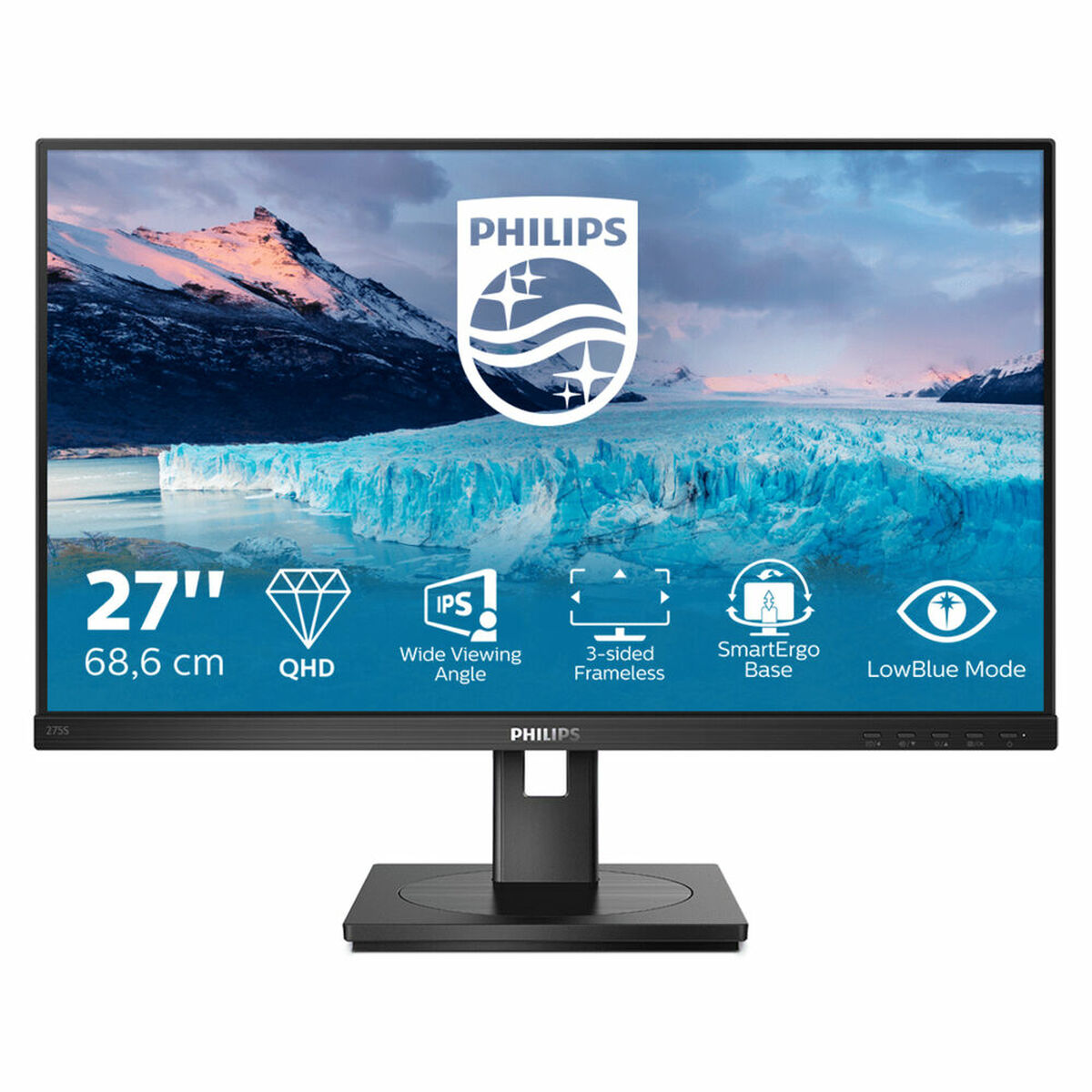 Monitor Philips 275S1AE/00 IPS 27" IPS LED LCD Flicker free 27"