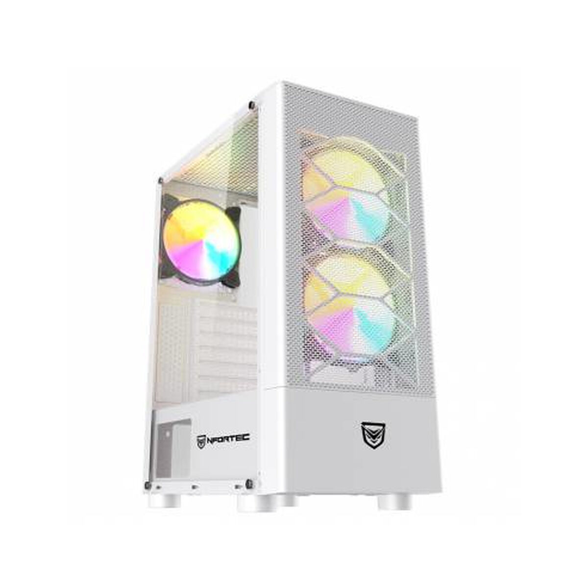 Afbeeldingen van ATX Semi-tower Box Nfortec NF-CS-CAELUM-WHITE White