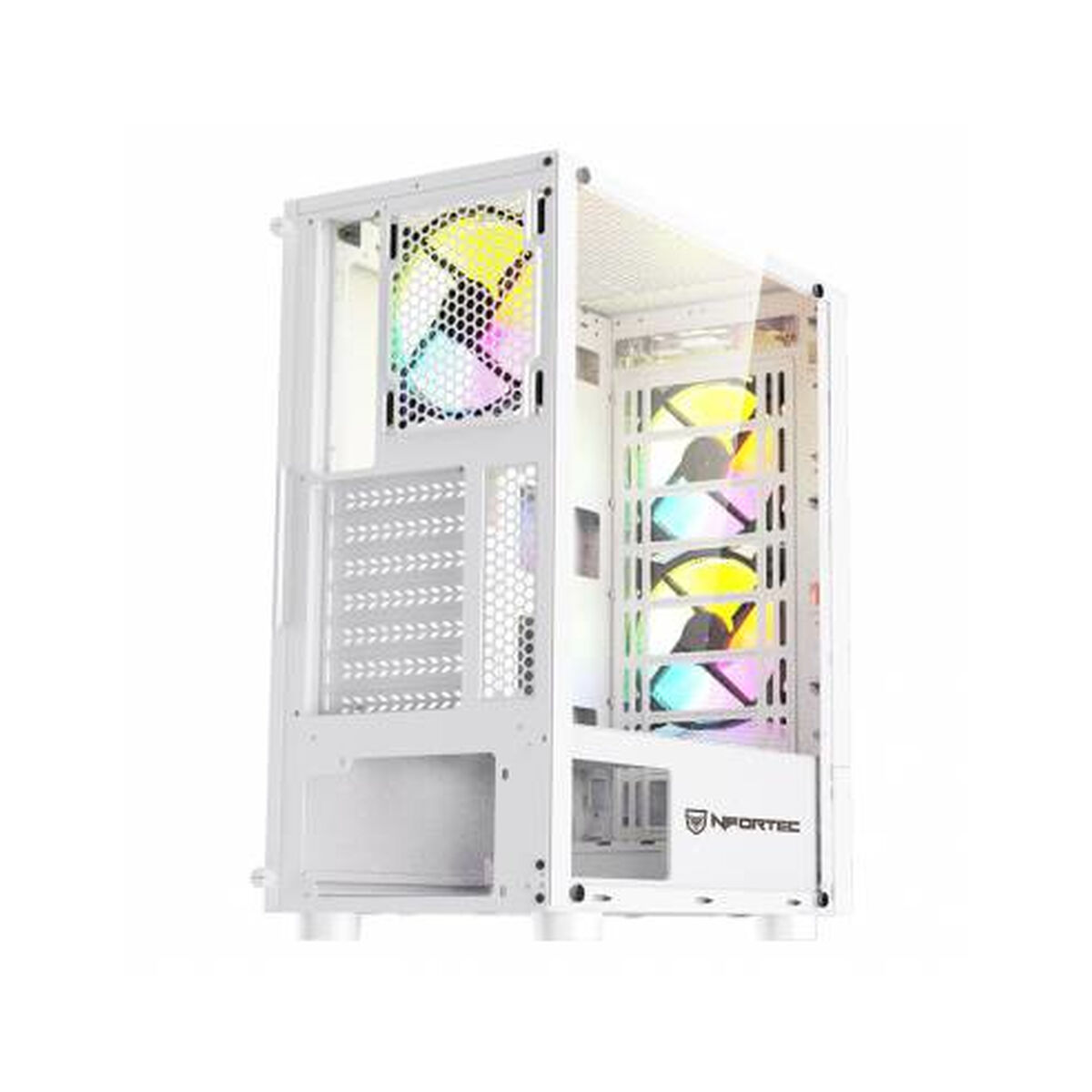 Afbeeldingen van ATX Semi-tower Box Nfortec NF-CS-CAELUM-WHITE White