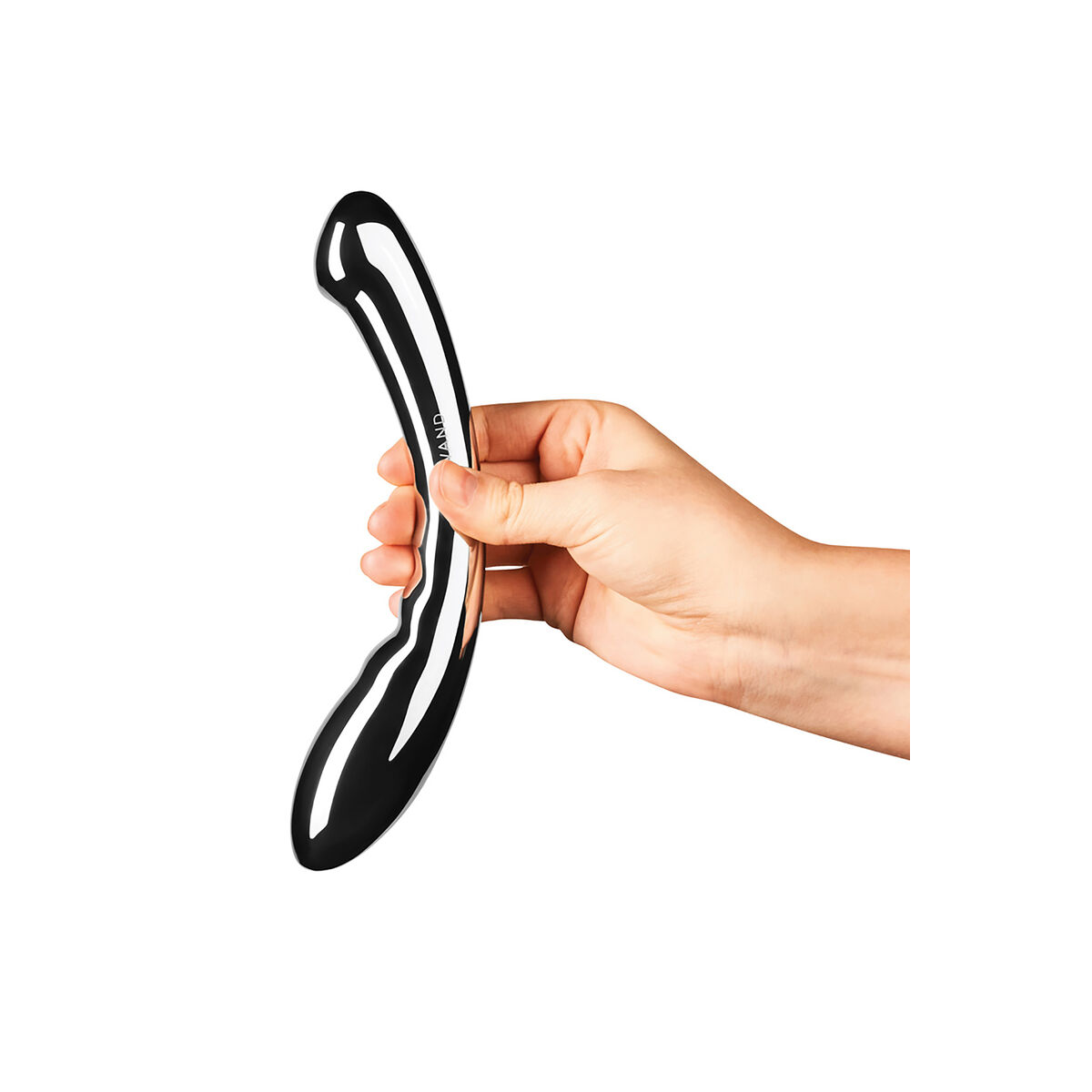 Dildo Le Wand Arch Srebrzysty