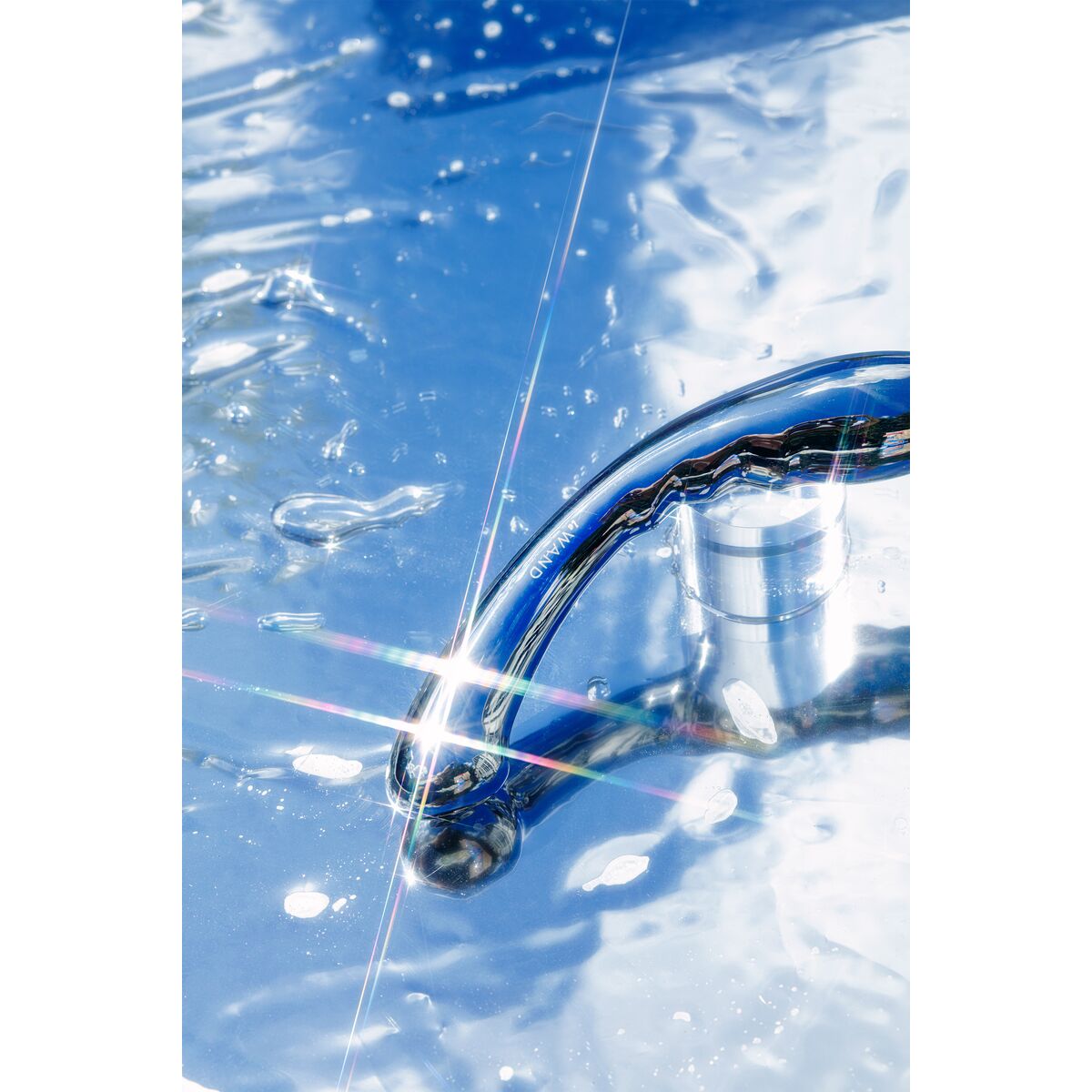 Dildo Le Wand Arch Srebrzysty