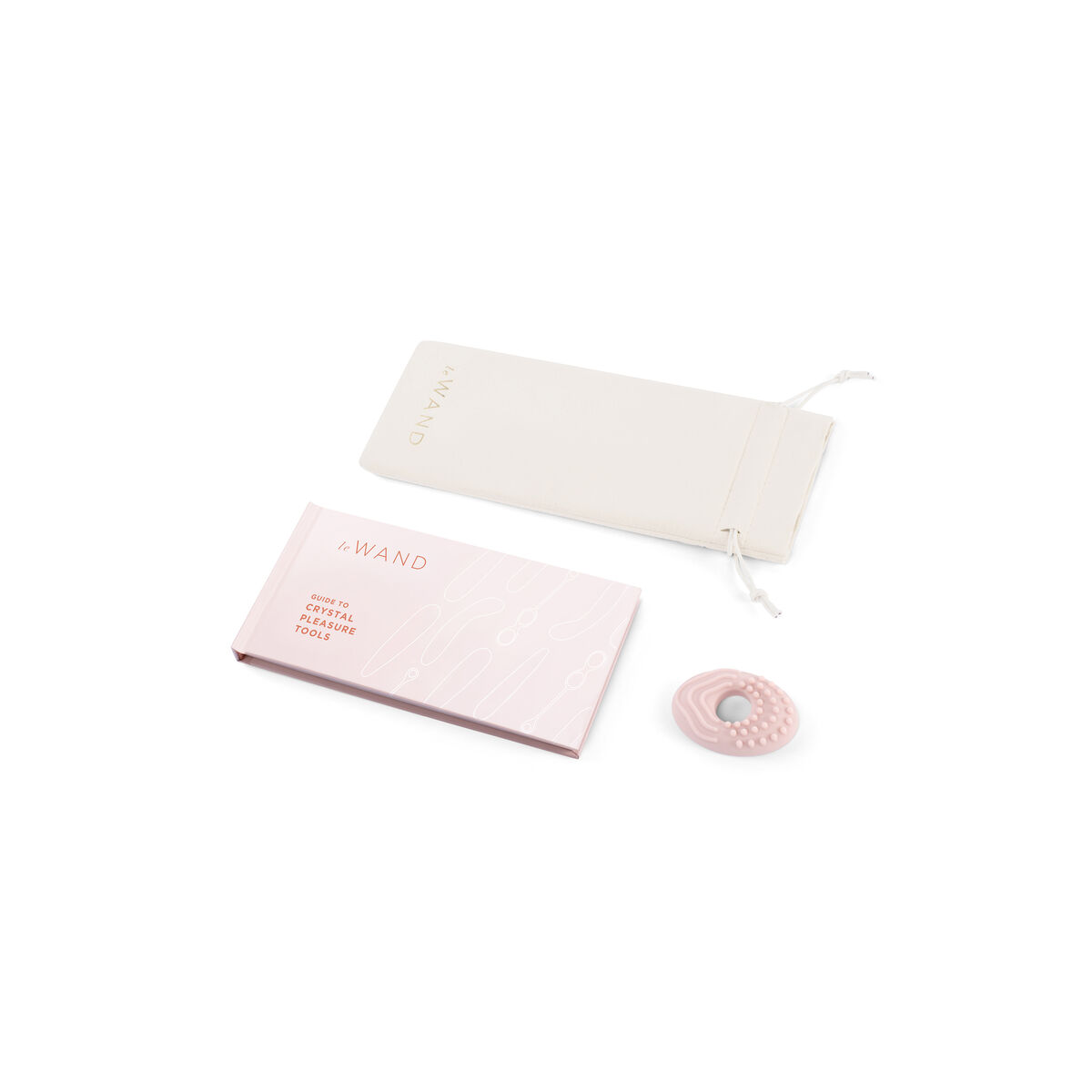 Minivibrátory Le Wand Crystal (by le Wand) Růžový