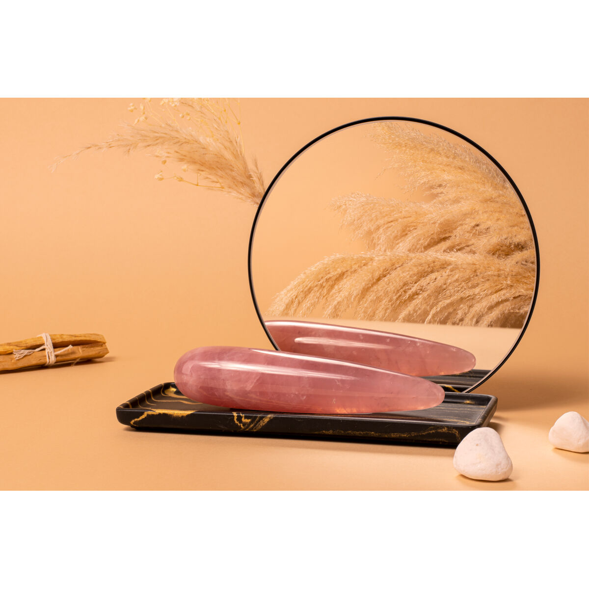 Minivibrátory Le Wand Crystal (by le Wand) Růžový