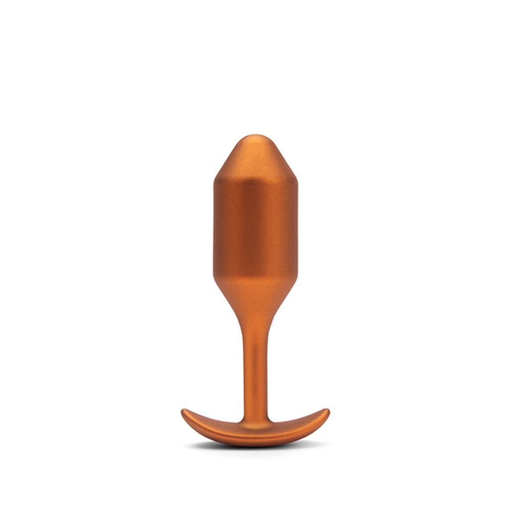 Anal plug B-Vibe Snug Plug 2 Sunburst Orange