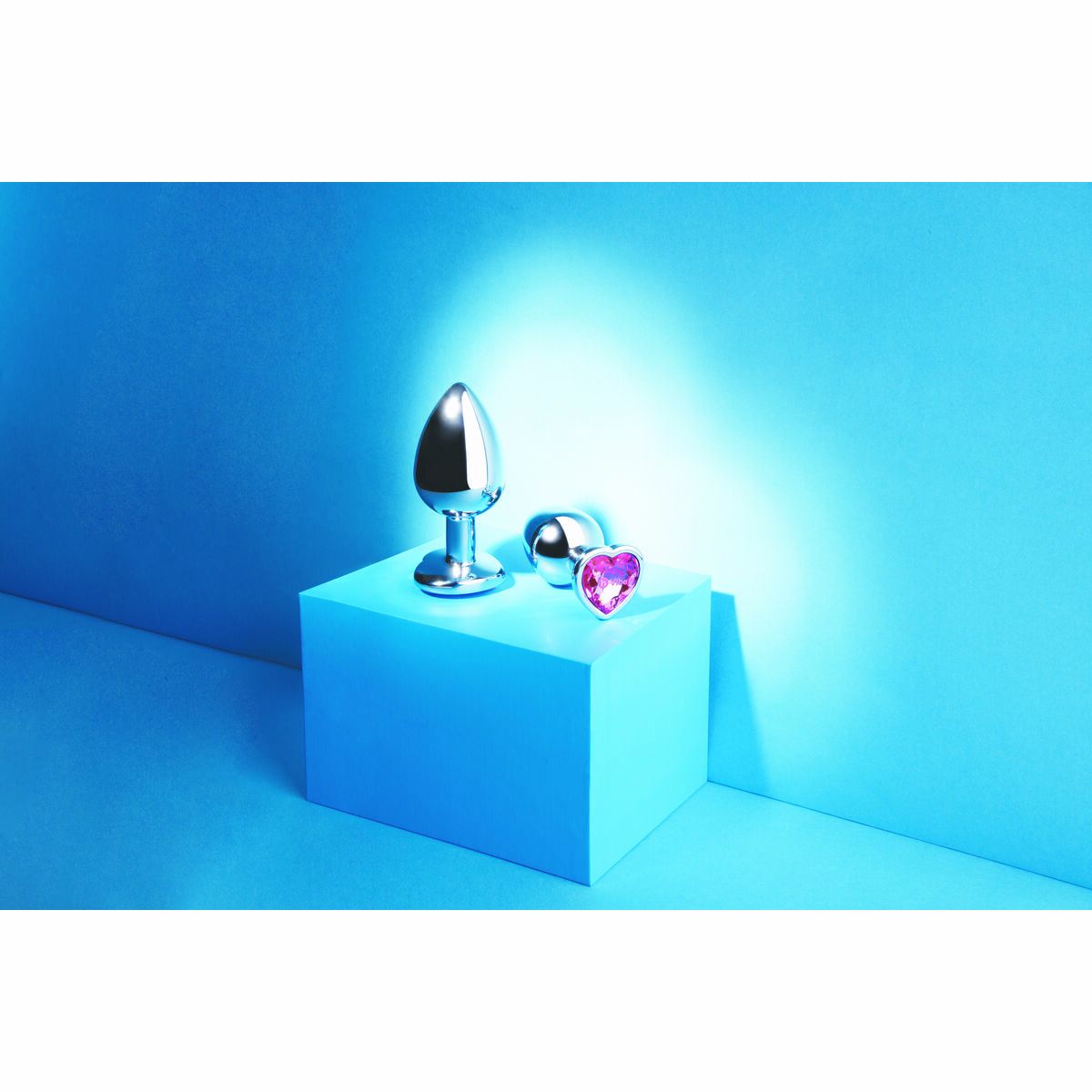 Anální kolík B-Vibe Stříbřitý