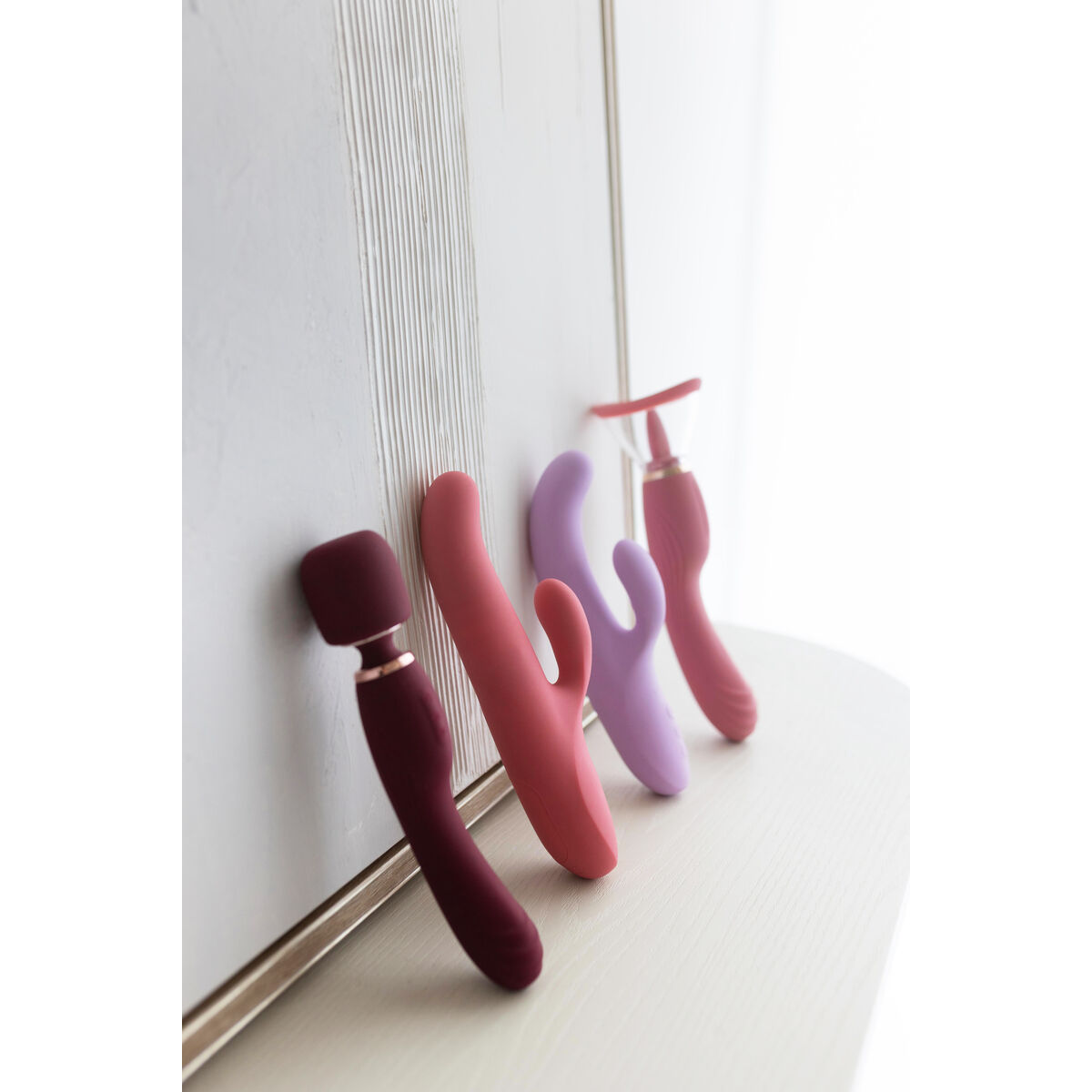 Vibrátor pro dvojici Dual Stimulation Le Wand Růžový