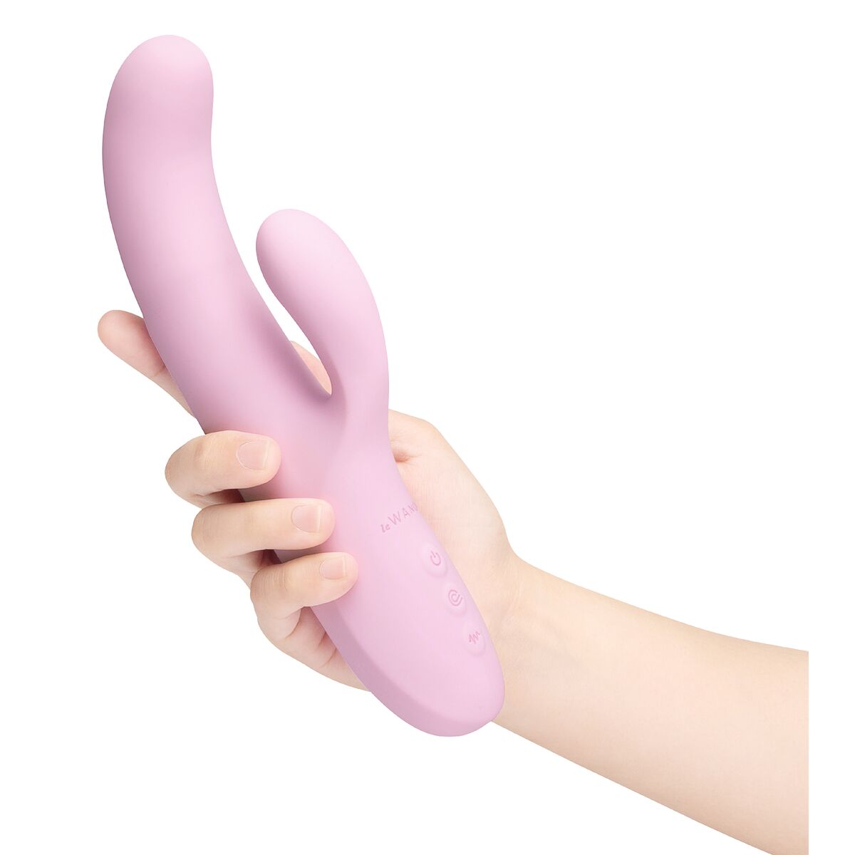 Vibrátor pro dvojici Dual Stimulation Le Wand Fialový Fialová