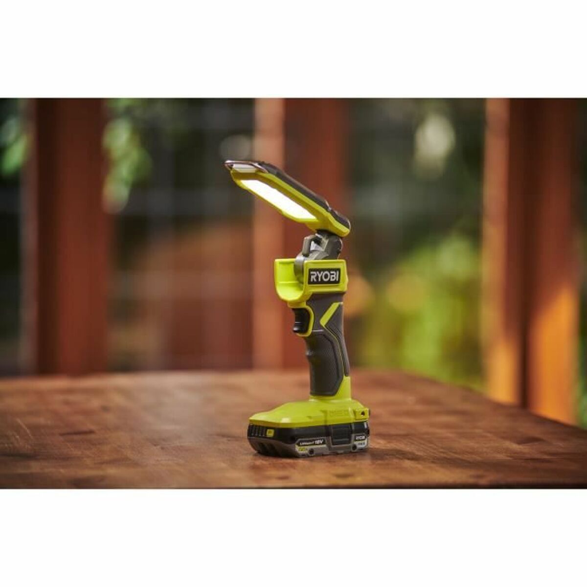 Zaklamp LED Ryobi 100 Lm Groen Grijs