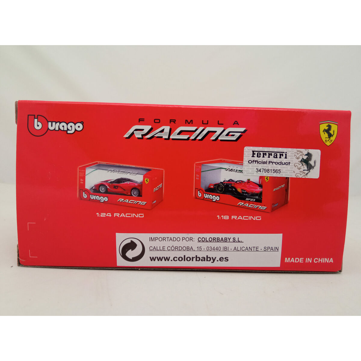 Samochód Ferrari 1:43