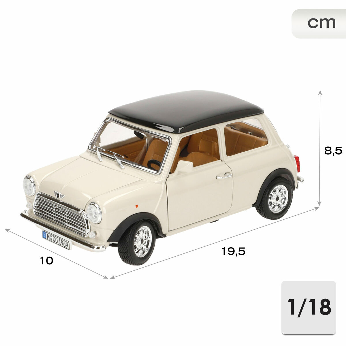 Samochód Bburago GT-Mini Cooper(1969) 1:18