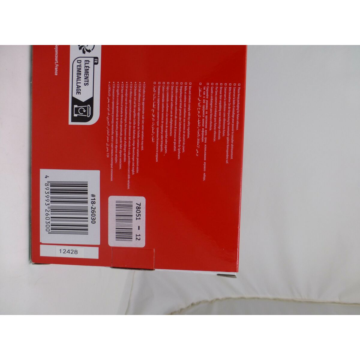 Car Bburago Ferrari Purosangre 1:24