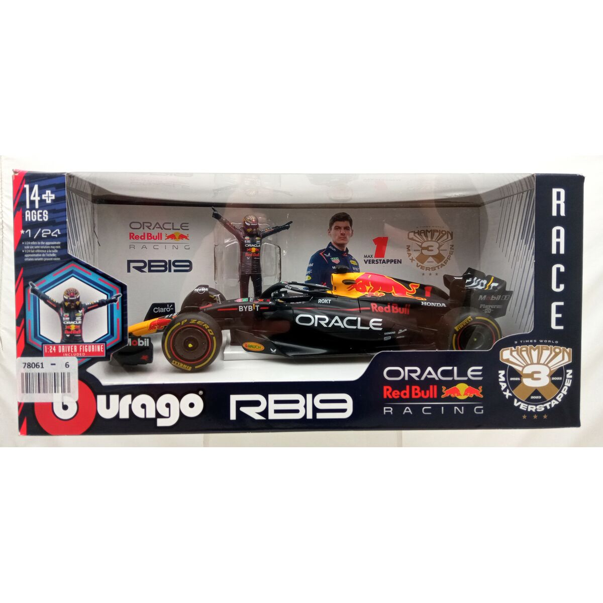 Auto Bburago Red Bull F1 Racing RB19 1:24