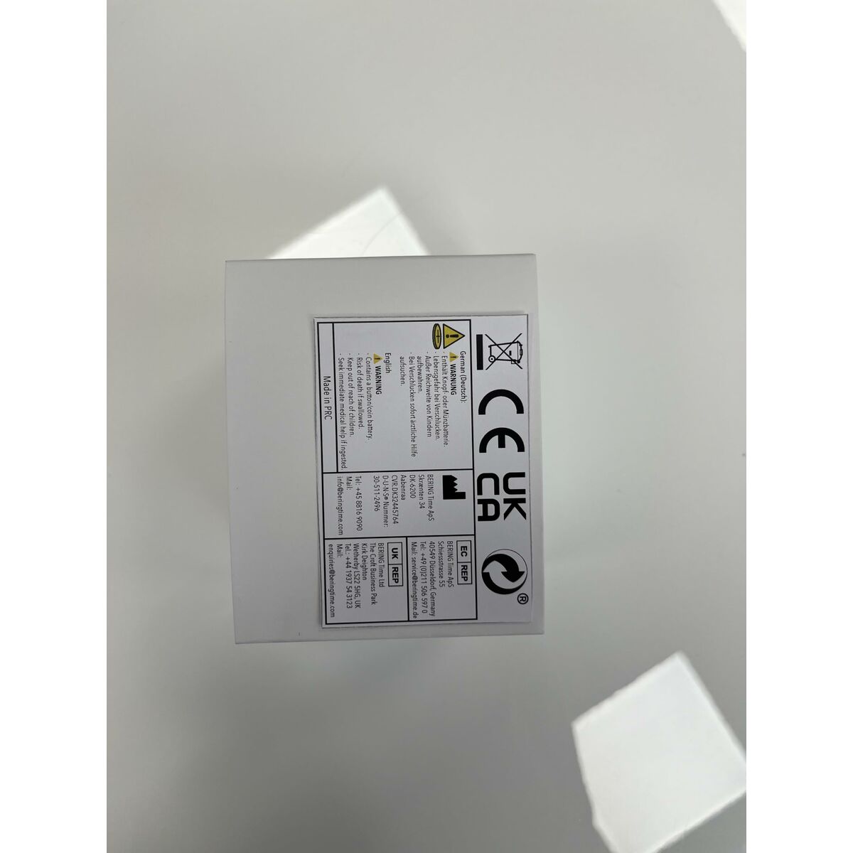 Zegarek Damski Bering 12138-166 (Ø 38 mm)