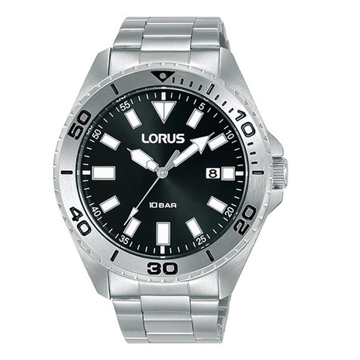 Ανδρικά Ρολόγια Lorus RXH59KX9 Ασημί