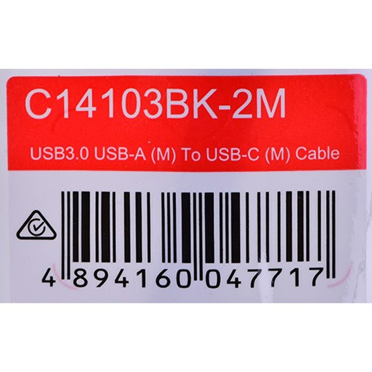 Image secondaire de Câble USB A vers USB C Unitek C14103BK-2M Noir 2 m