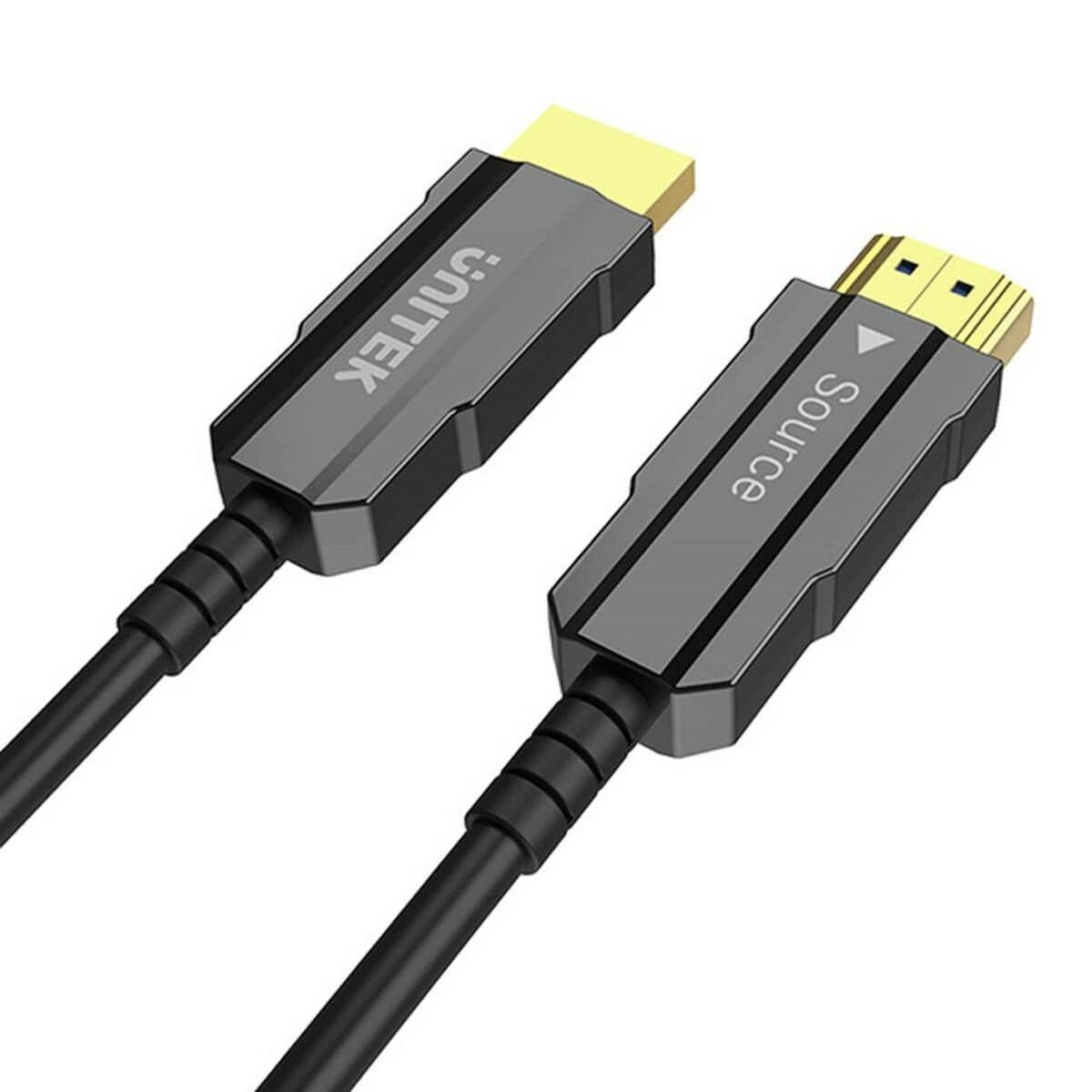Afbeeldingen van HDMI Cable Unitek C11092ASL01-15M Black 15 m