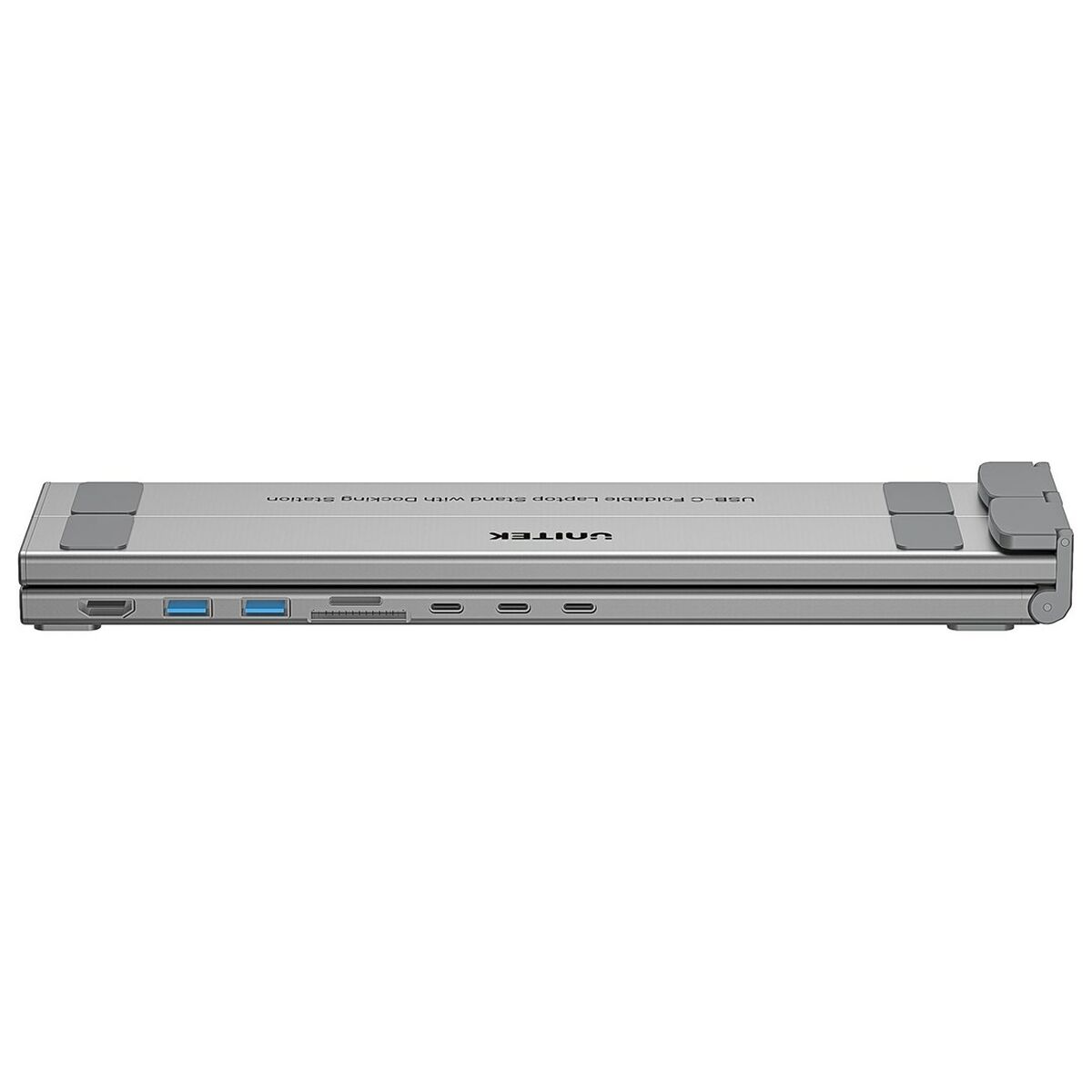 Afbeeldingen van Folding and Adjustable Laptop Stand Unitek D1137AGY01 Aluminium