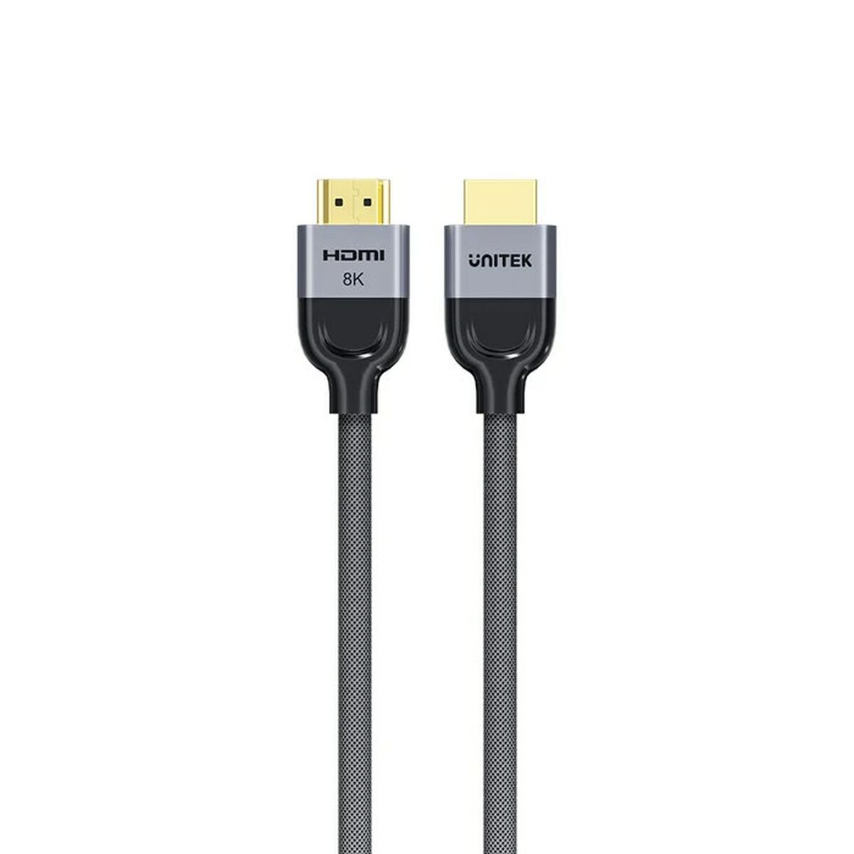 Afbeeldingen van HDMI Cable Unitek C11093RGY01-1M Black Grey 1 m