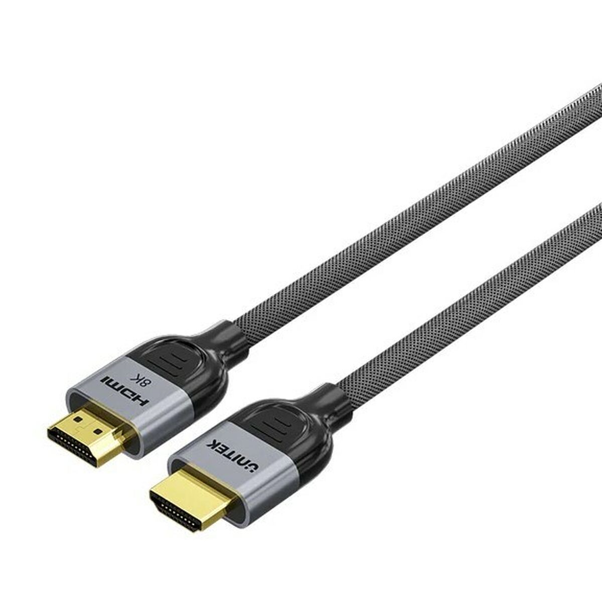 Afbeeldingen van HDMI Cable Unitek C11093RGY01-5M Black Grey 5 m