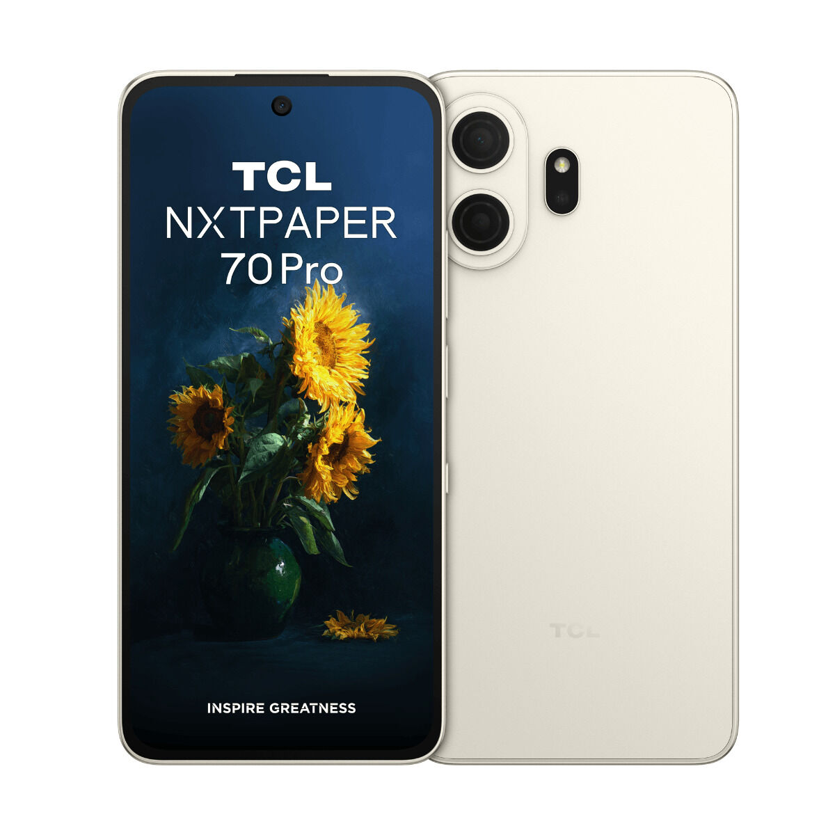 Bild von Smartphone TCL 70 PRO NXTPAPER 8+256GB 5G NEBULA GOLD T807D1-2BLCA112 6,9" Octa Core Mediatek Dimensity 7300 8 GB RAM 256 GB Gol