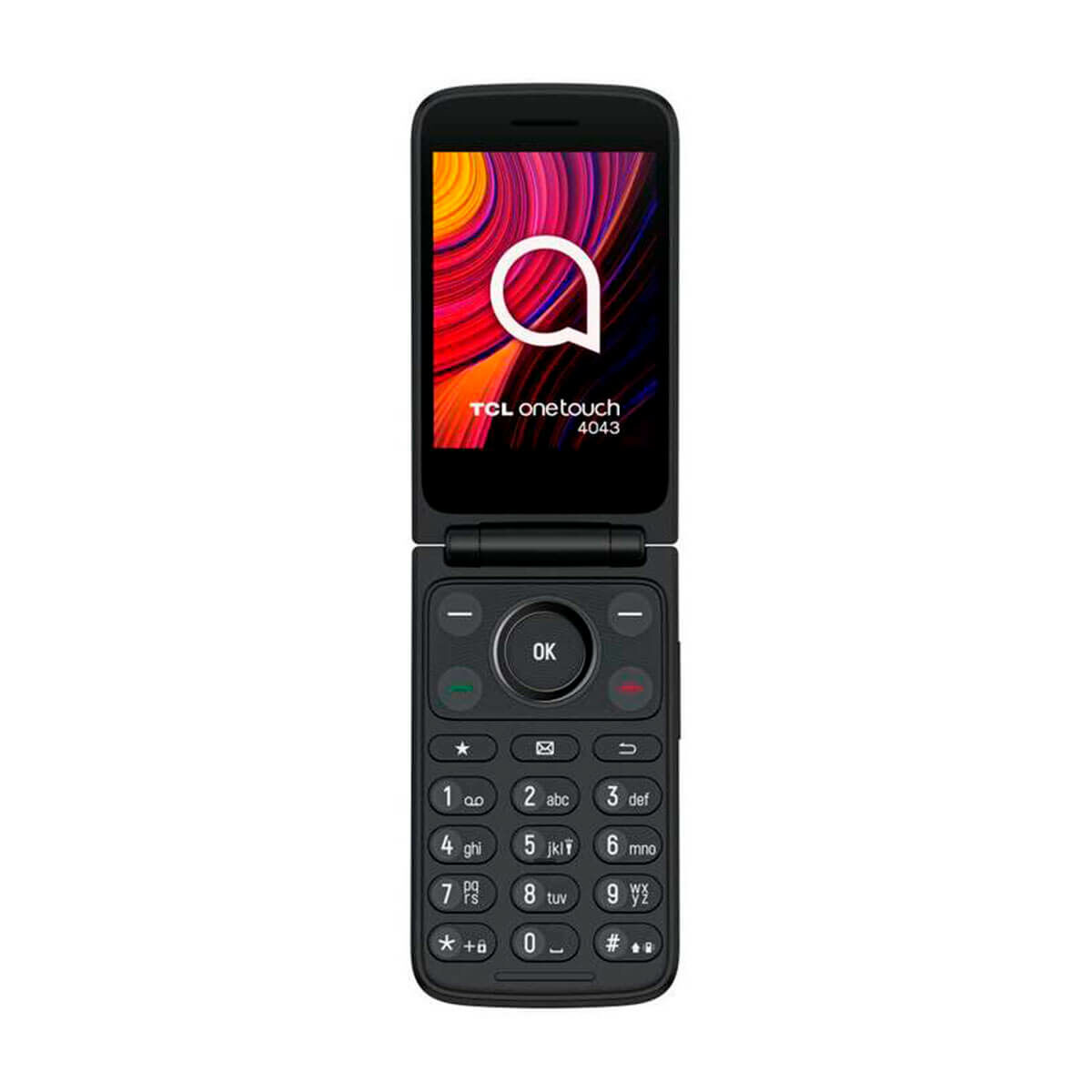 Afbeeldingen van Mobile phone TCL 4043D 3,2" 48 MB 128 MB Grey