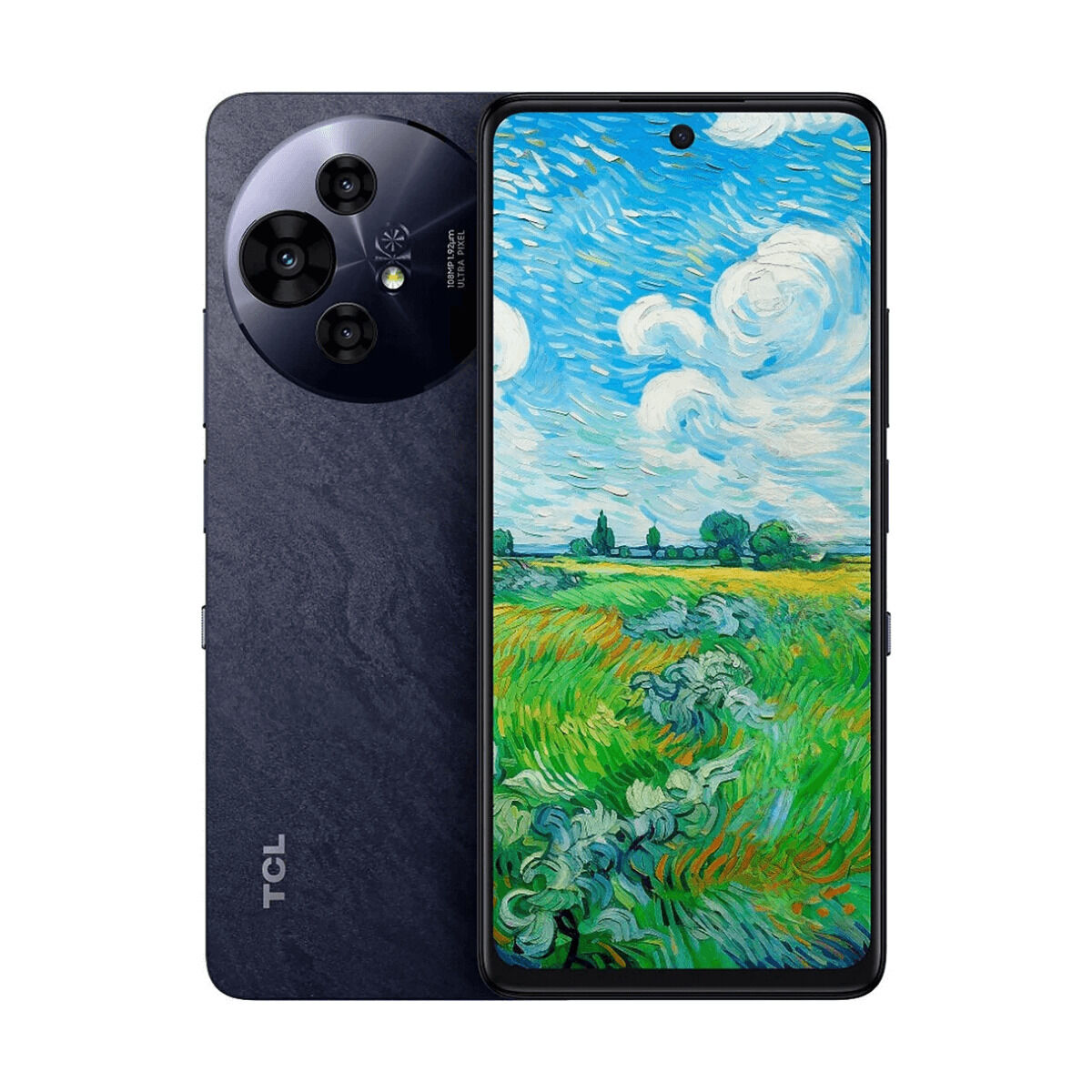 Smartphone TCL 50 NXTPAPER 6,8" Octa Core dimensiune mediatek 6300 8 GB RAM 256 GB Gri