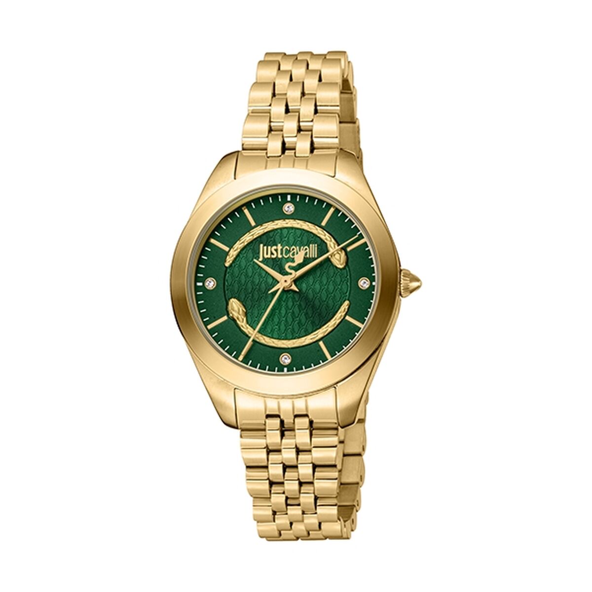 Si vous aimez suivre les dernières tendances en matière de mode et accessoires, achetez Montre Femme Just Cavalli au meilleur prix. Genre: FemmeType de mouvement: QuartzInclut: Le coffret de la marque est inclusVerre: MinéralImperméabilité: 5 atmMatériau du bracelet: Acier inoxydableDiamètre du boîtier de la montre: Ø 32 mmLiens supplémentaires: NonType de montre: Montre-bracelet