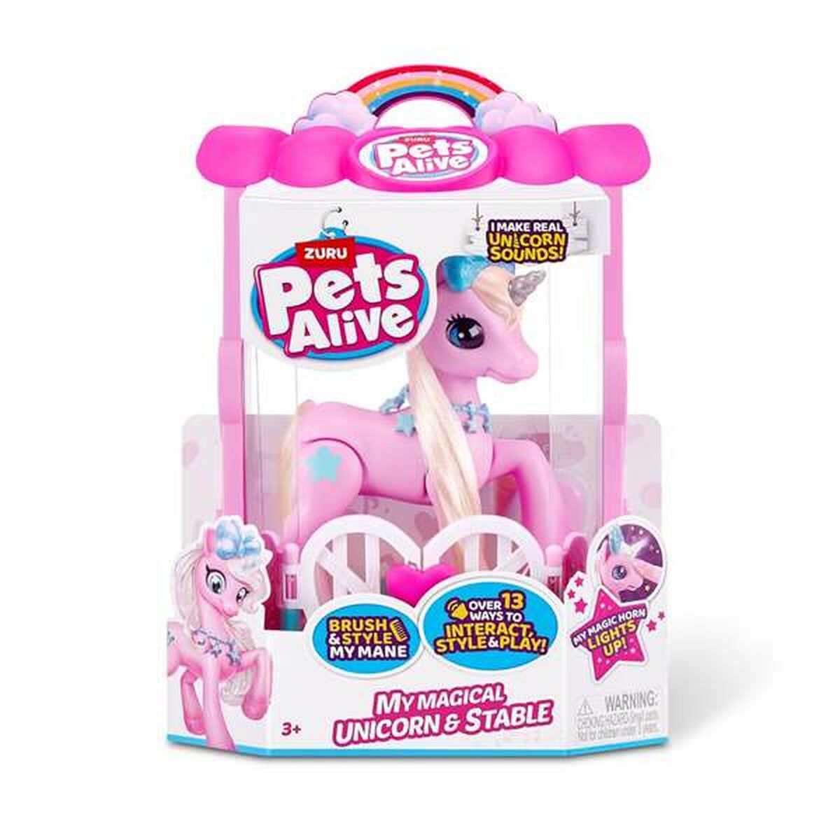 Afbeeldingen van Robot Zuru Pets Alive Pink Unicorn