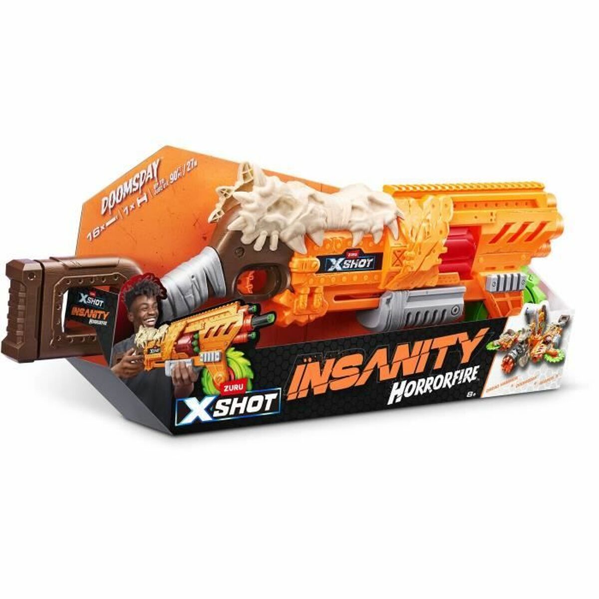 Pistool met pijltjes Zuru X-SHOT Horrorfire Doomsday