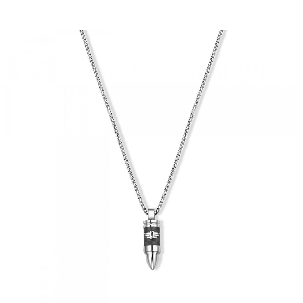 Ketting Heren Police PEAGN0034102 Zilverkleurig