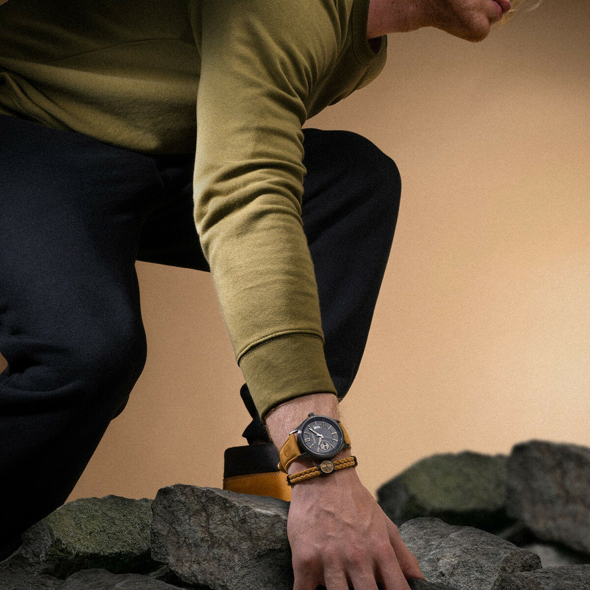 Bransoletka Męska Timberland TDAGB0001904