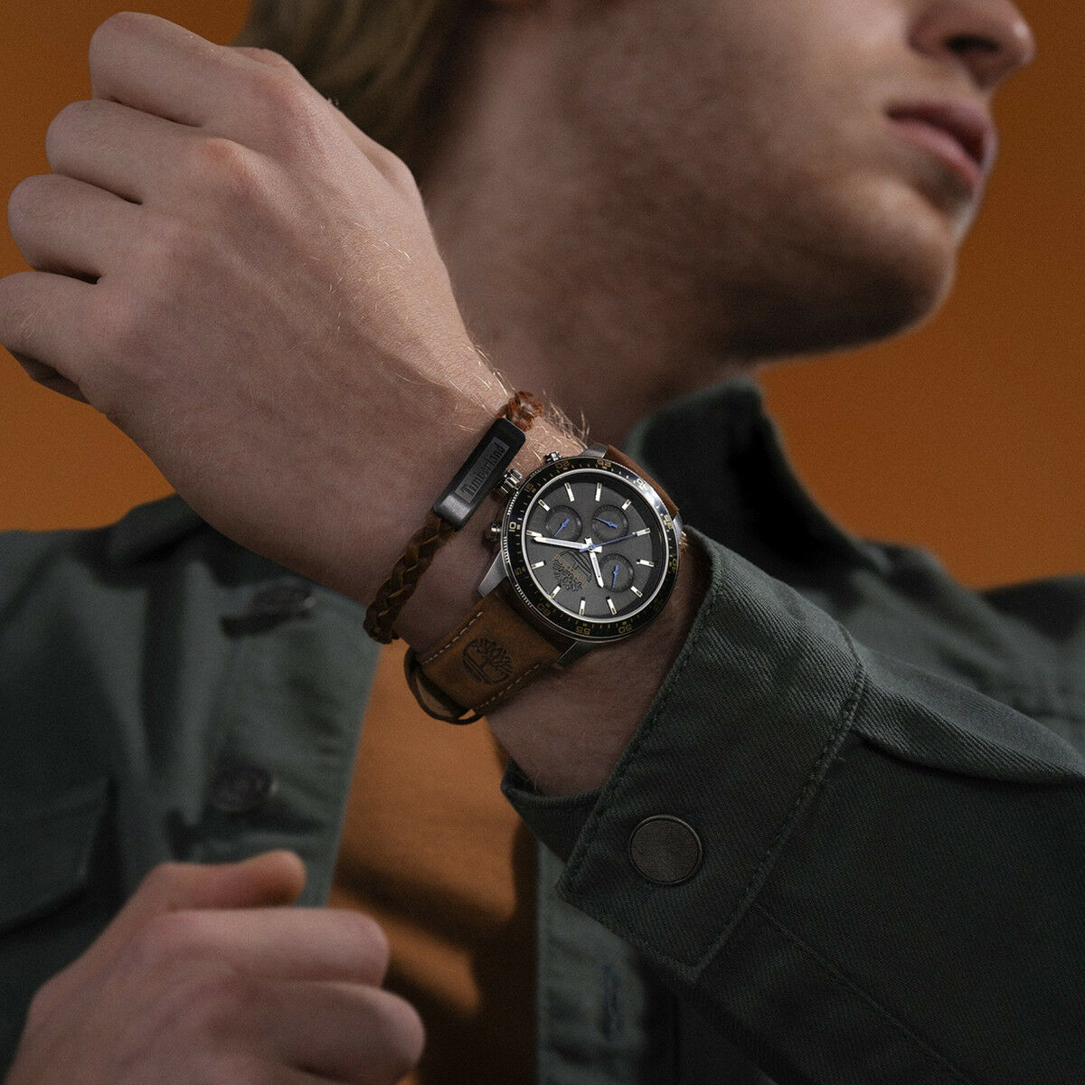 Bransoletka Męska Timberland TDAGB0002101