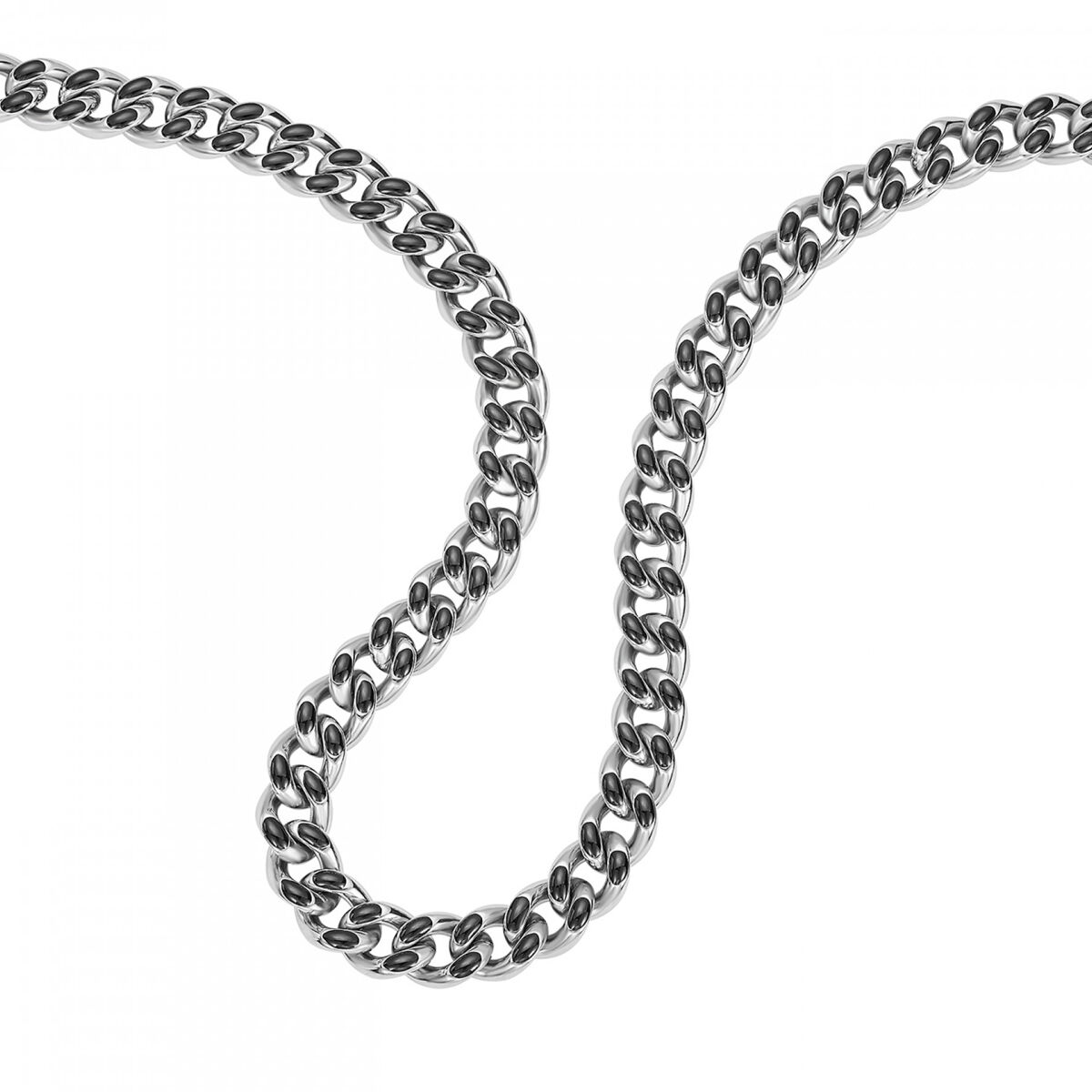 Ketting Heren Police PEAGN0037501 Zilverkleurig