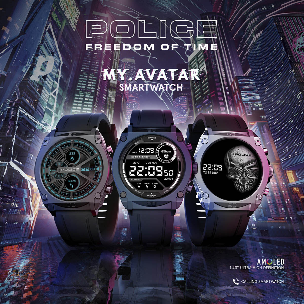 Image secondaire de Montre Homme Police PEIUN0000103