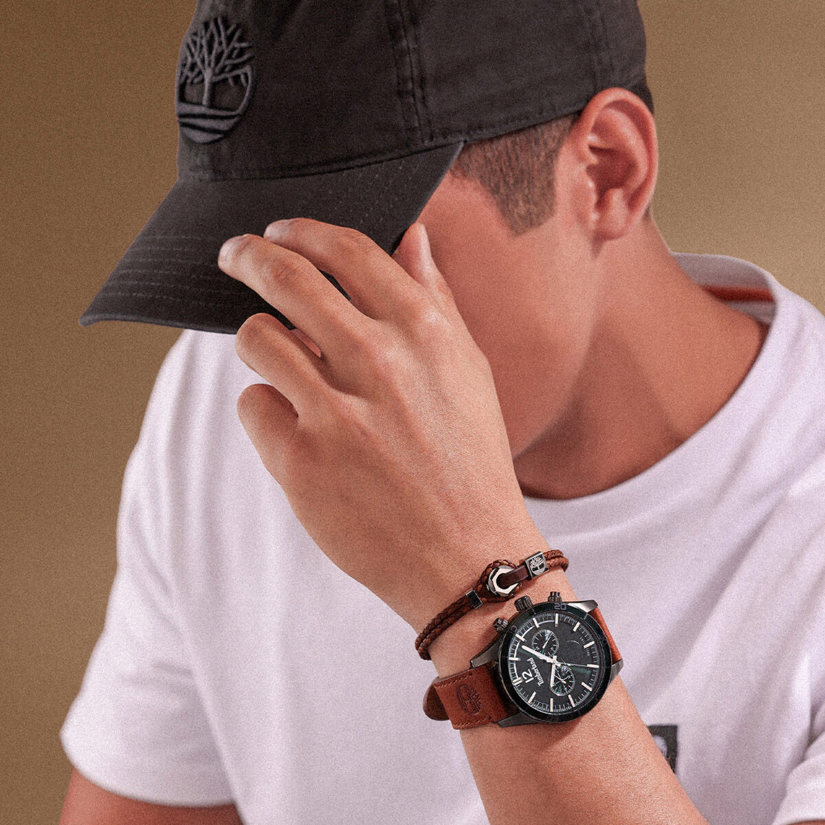 Image secondaire de Bracelet Homme Timberland TDAGB0002502 Marron