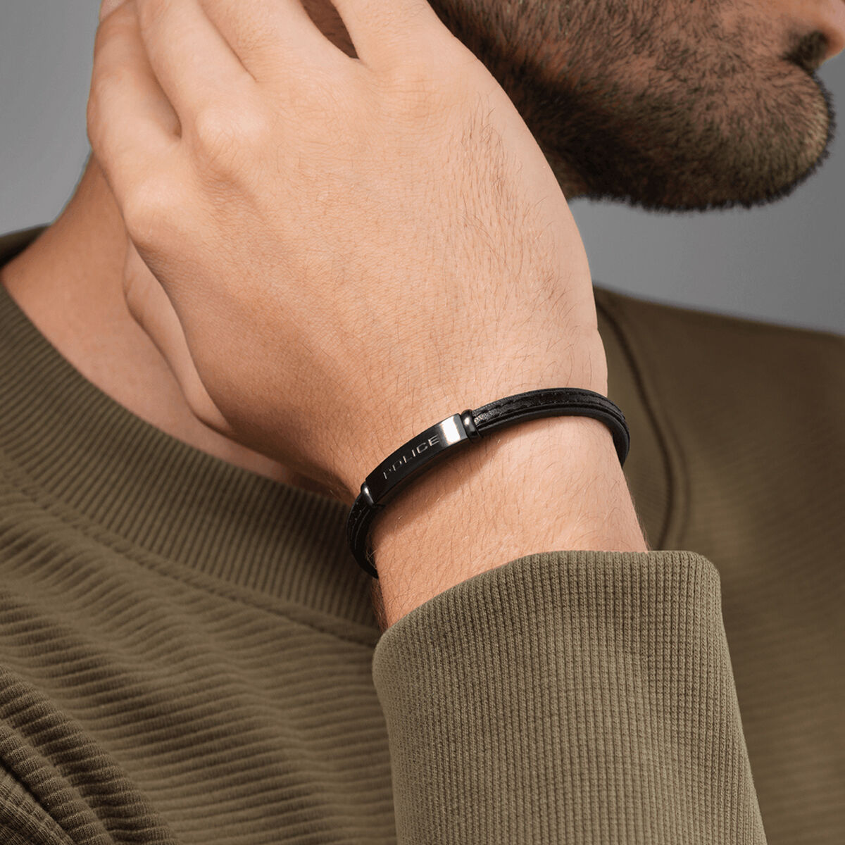 Armband Heren Police PEAGB0079203 Zwart