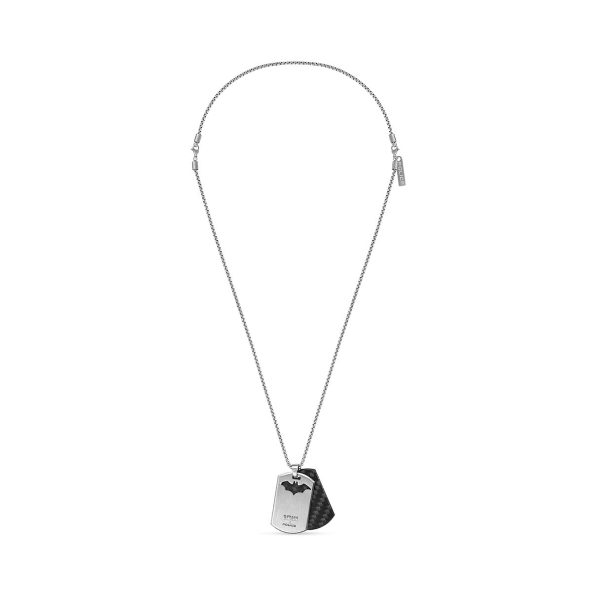 Ketting Heren Police PEAGN0080701 Zilverkleurig
