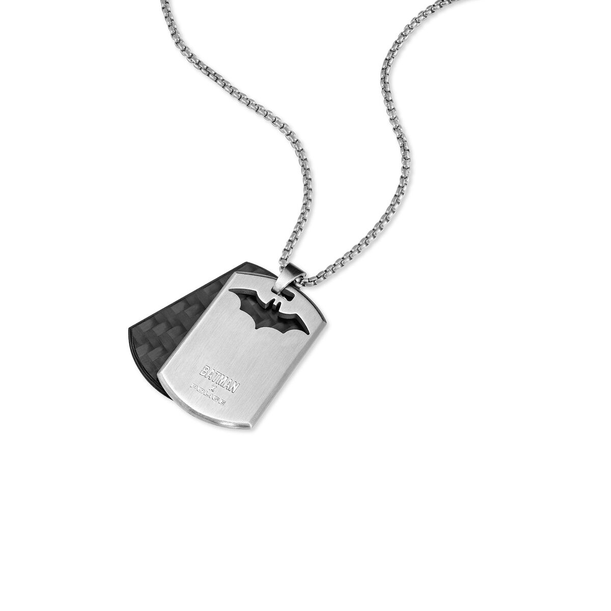Ketting Heren Police PEAGN0080701 Zilverkleurig