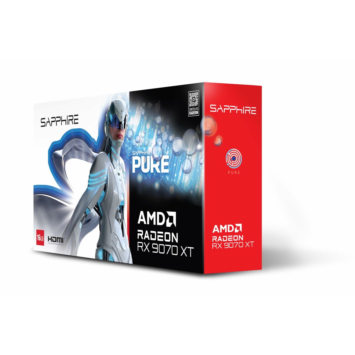 Afbeeldingen van Graphics card Sapphire radeon rx 9070 xt 16 GB GDDR6