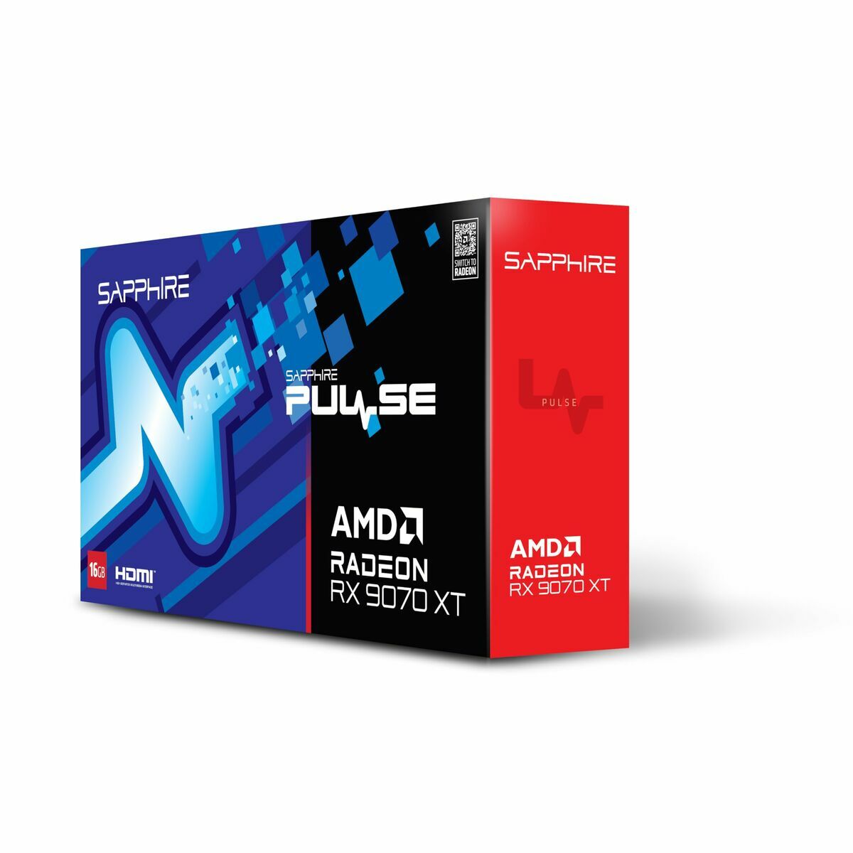Afbeeldingen van Graphics card Sapphire 11348-03-20G radeon rx 9070 xt 16 GB GDDR6